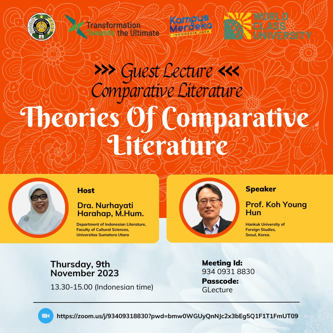 Guest Lecture Comparative Literature